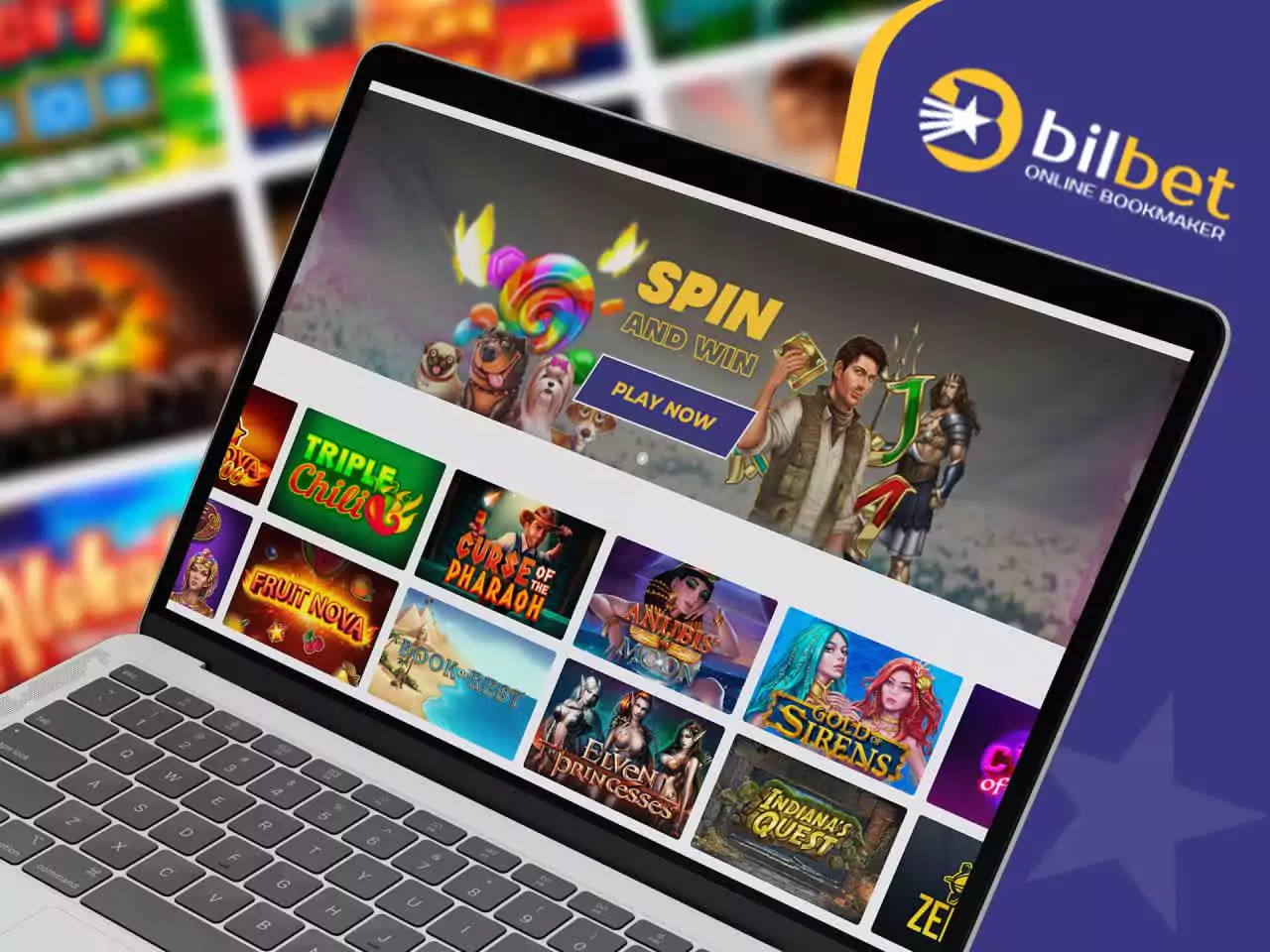 Every new player can receive a casino bonus.